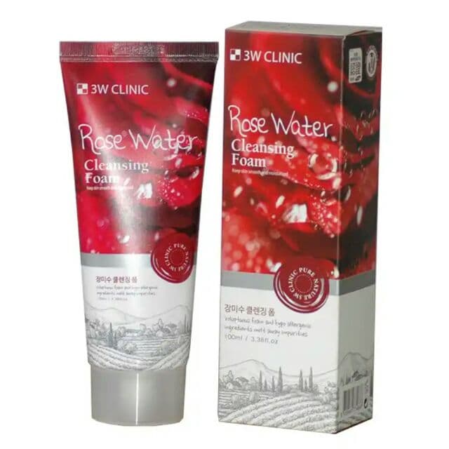 Rose Water Cleansing Foam