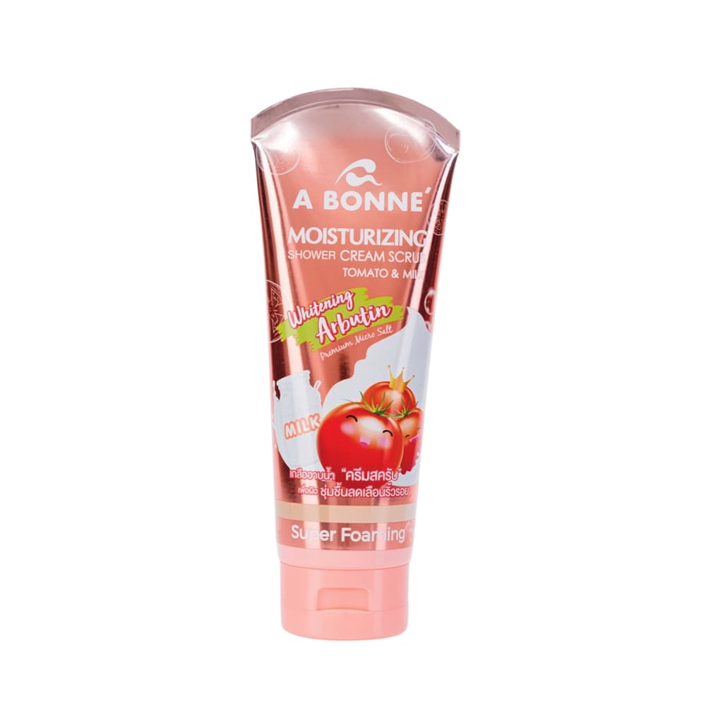 Moisturizing Silky Salt Scrub Tomato & Milk