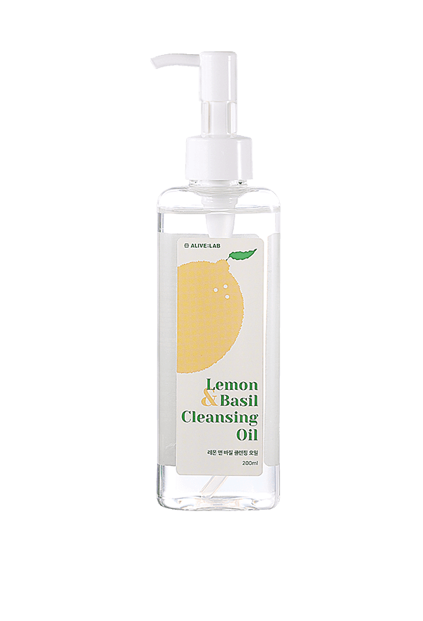 Lemon & Basil Cleansing Oil
