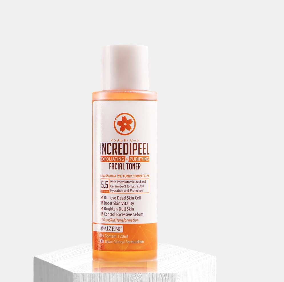 Incredipeel Exfoliating + Purifying Facial Toner