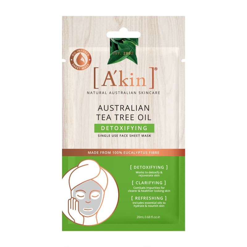 Tea Tree Oil Detoxifying Sheet Mask