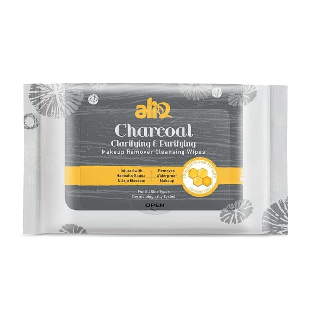 Charcoal Makeup Remover Cleansing Wipes
