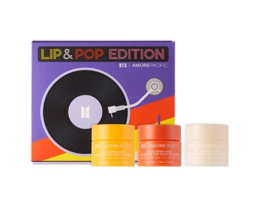 BTS Lip Sleeping Mask Lip & Pop Edition Set