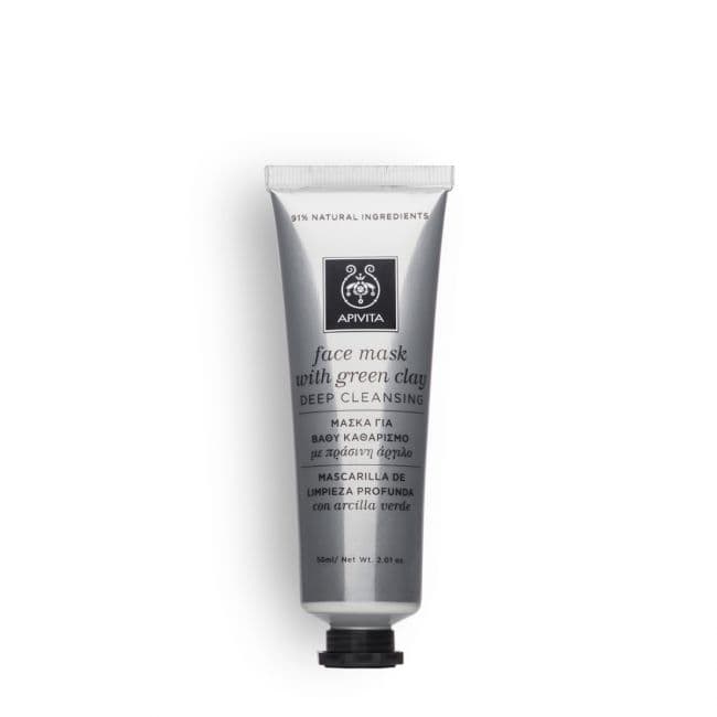 Face Mask with Green Clay - Deep Cleansing