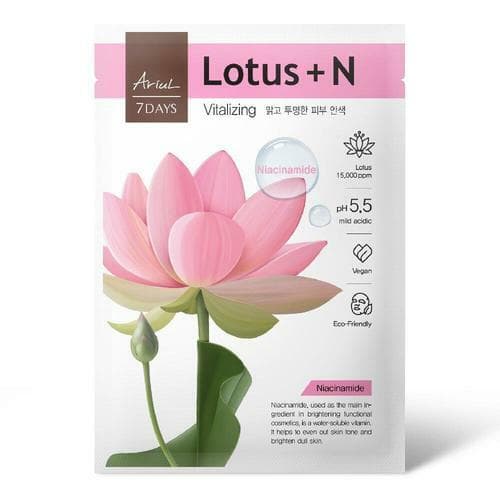 7 Days Lotus + N Vitalizing Mask Sheet 