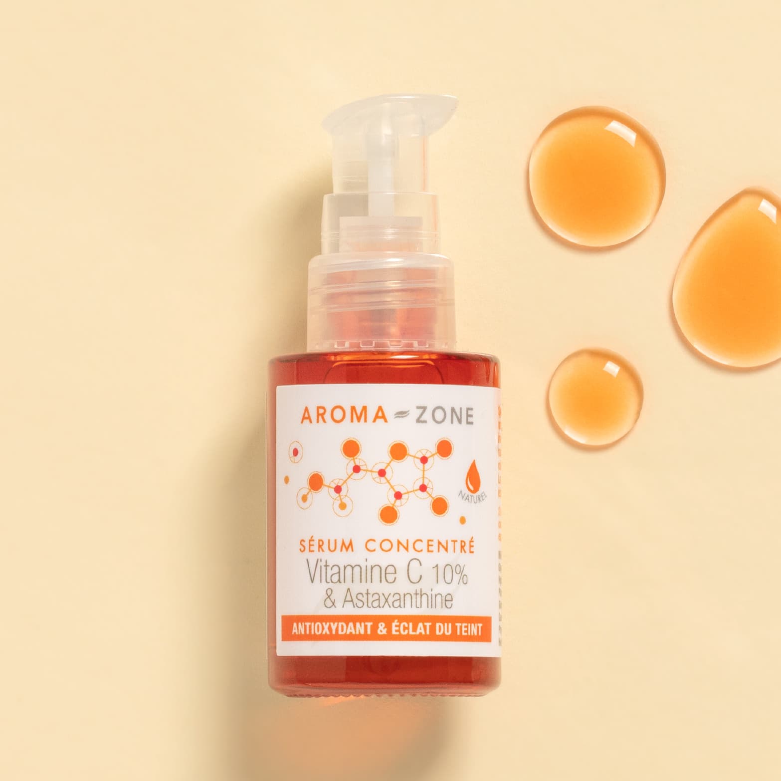 Sérum Visage Concentré Vitamine C 10% & Astaxanthine