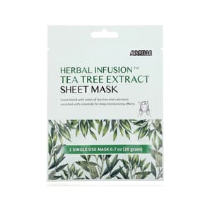 Herbal Infusion Tea Tree Extract Sheet Mask