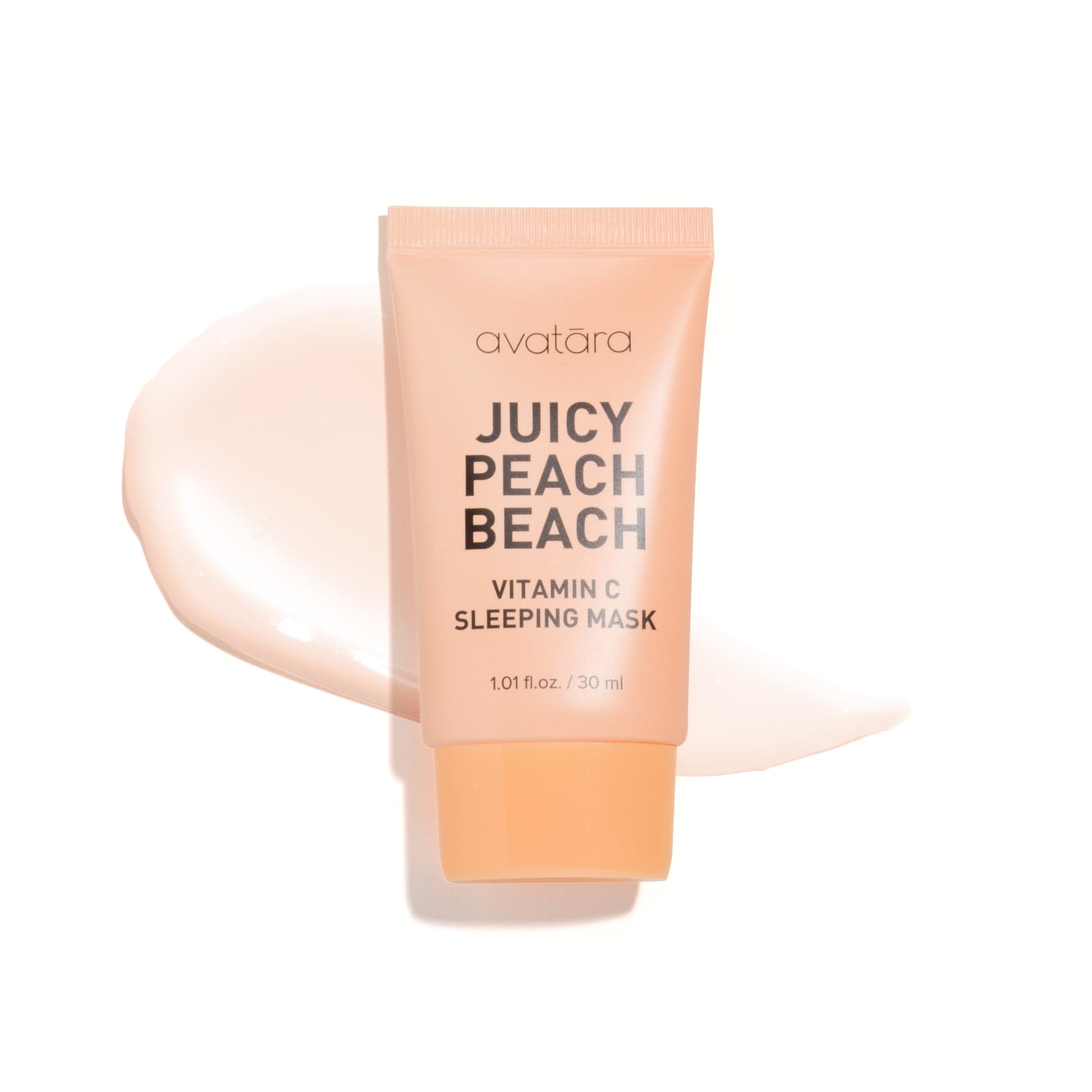 Peach Beach Sleeping Mask