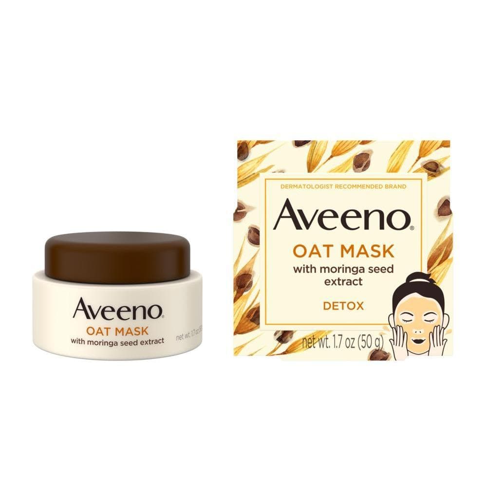 Oat Face Mask with Moringa Seed Extract