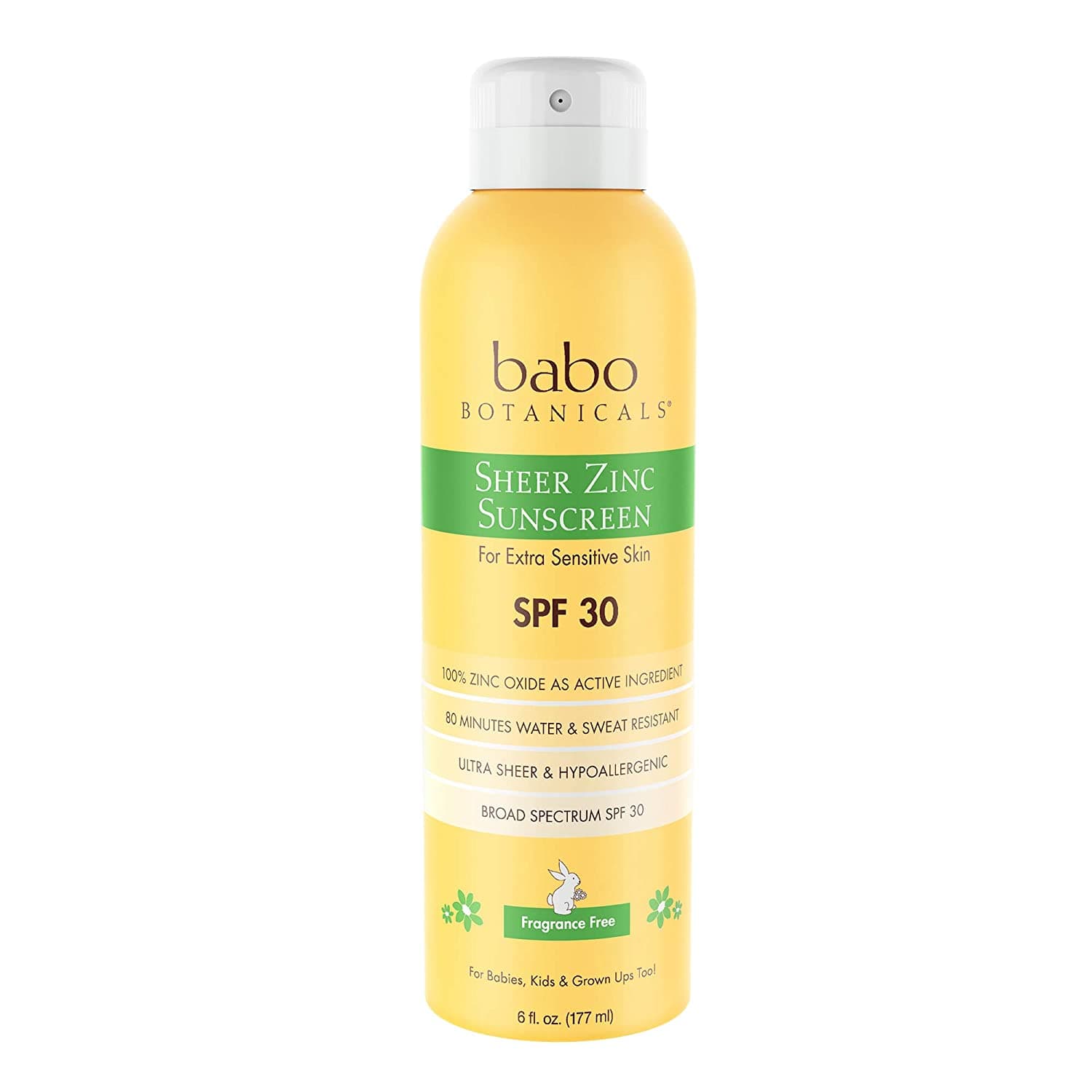 Sheer Zinc Continuous Spray Sunscreen SPF 30