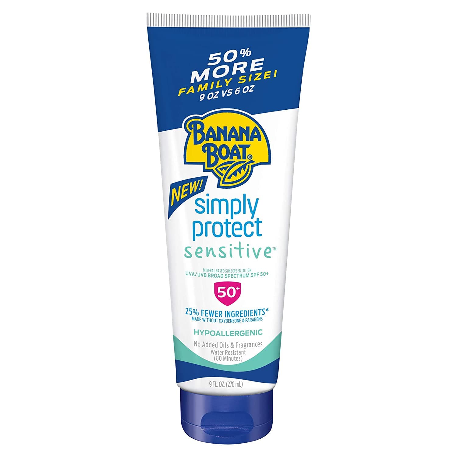 Simply Protect Sensitive Sunscreen Lotion SPF 50