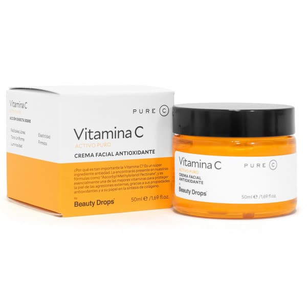 Pure C Vitamina C Crema Facial Antioxidante