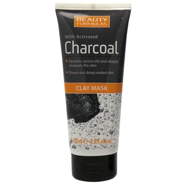 With Activated Charcoal Clay Mask