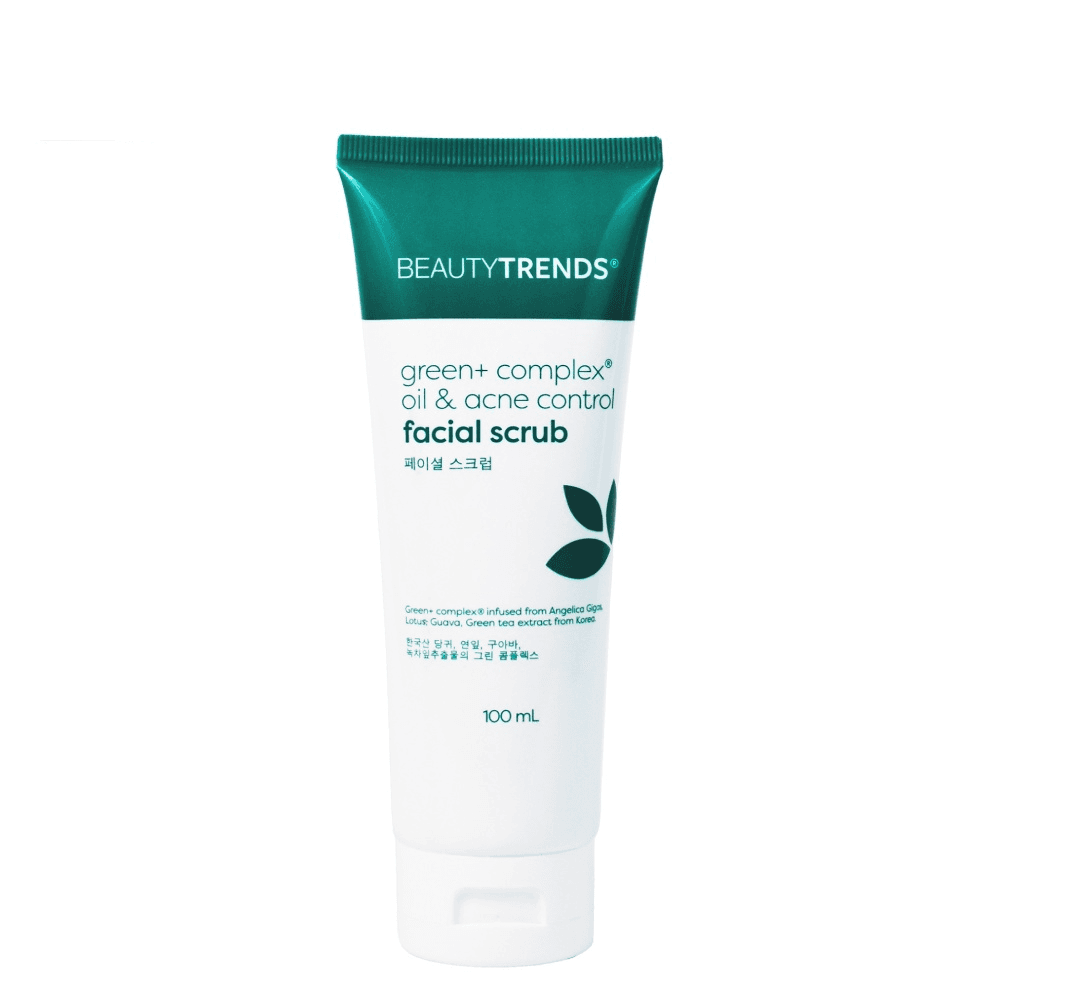 Green+ Complex Oil & Acne Control Facial Scrub
