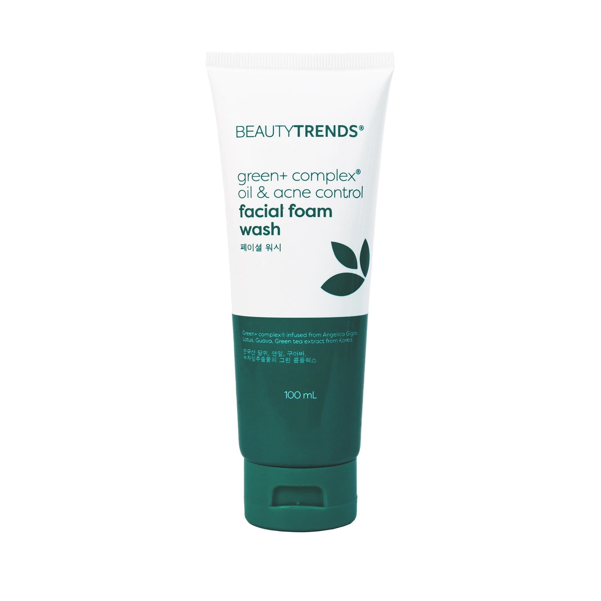 Green+ Complex Oil & Acne Facial Foam Wash