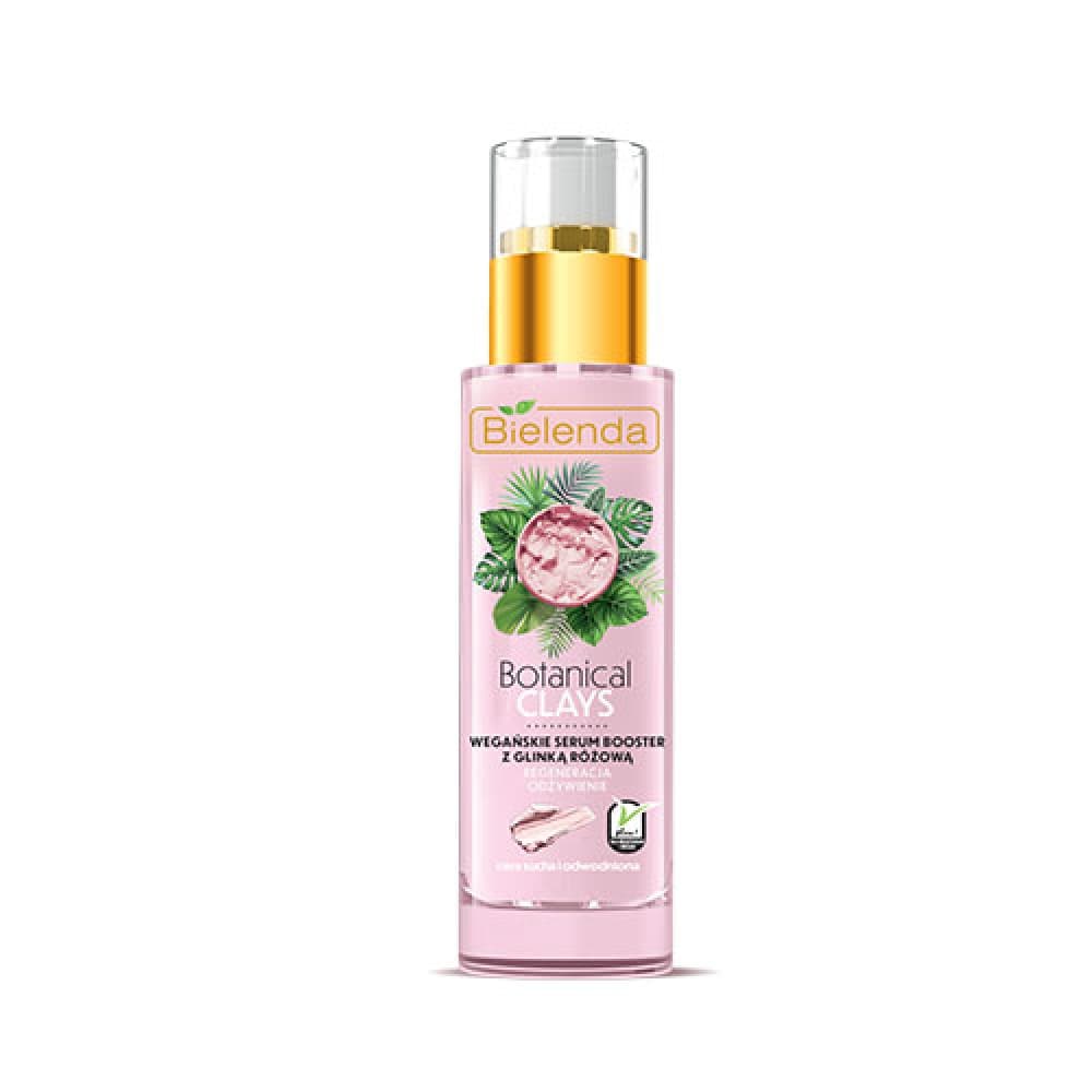Botanical Clays Vegan Serum Booster with Pink Clay