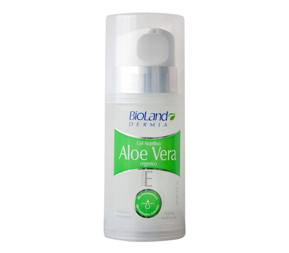 Gel Nutritivo Aloe Vera Orgánico con Vitamina E