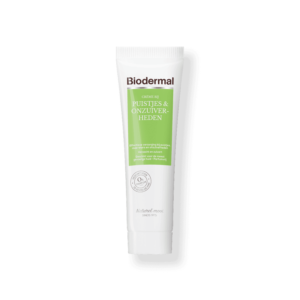 Crème bij Puistjes & Onzuiverheden