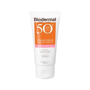 Gevoelige Huid Zonnecrème Gezicht SPF 50+