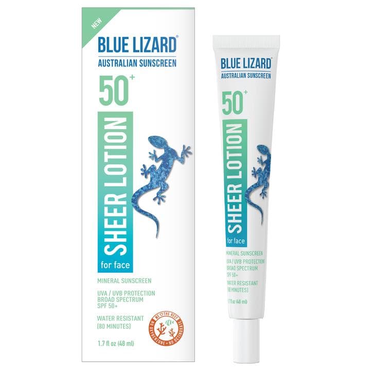 Sheer Mineral Sunscreen Lotion for Face SPF 50+