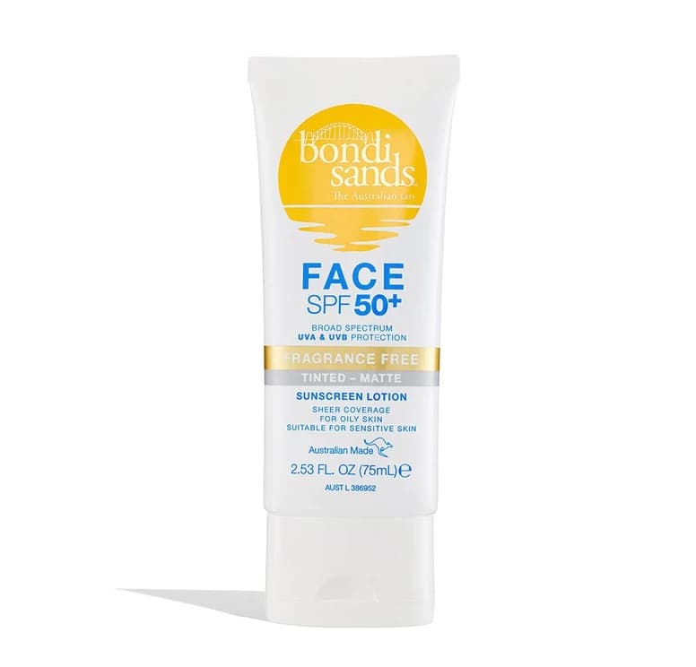 SPF 50+ Fragrance Free Matte Tinted Face Lotion