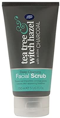 Tea Tree & Witch Hazel Charcoal Facial Scrub