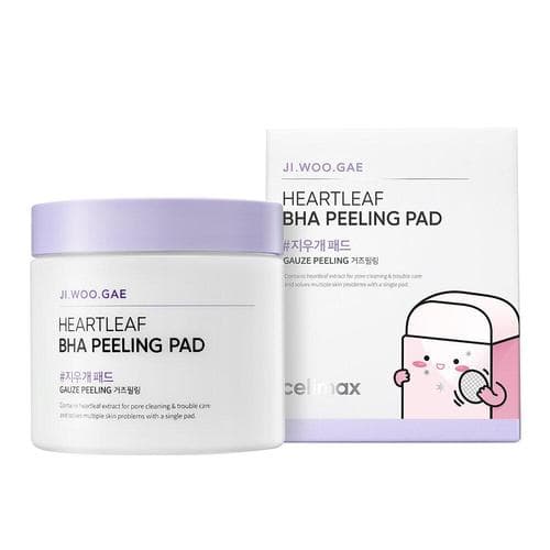 Jiwoogae Heartleaf BHA Peeling Pad