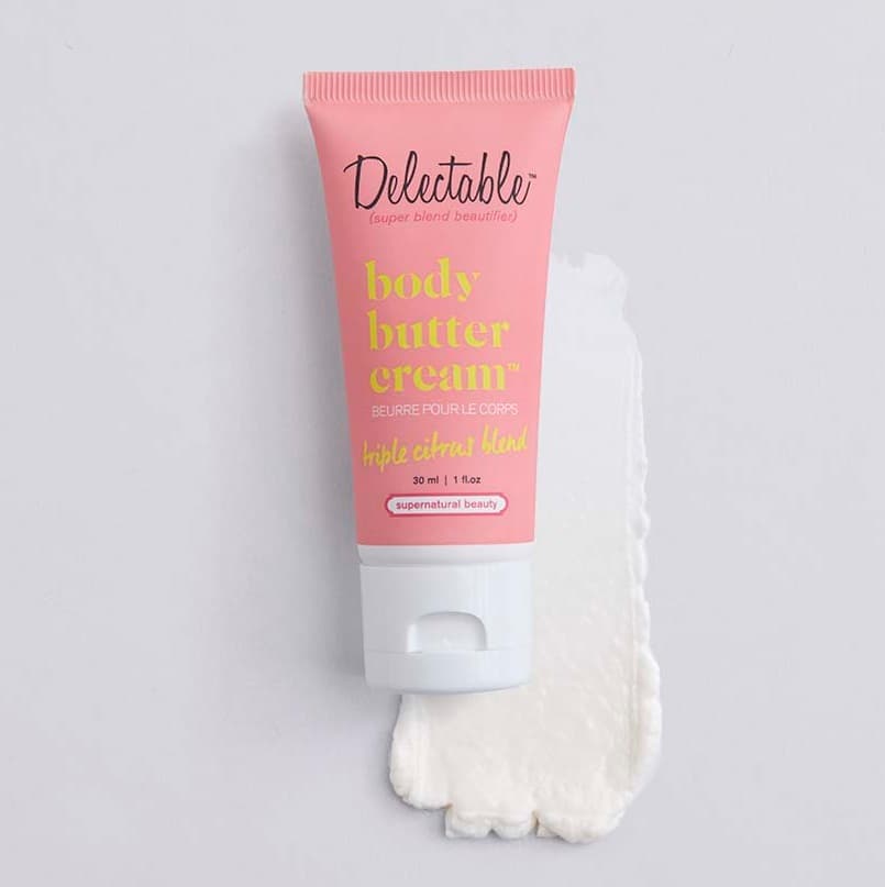 Delectable Body Butter Cream Triple Citrus Blend