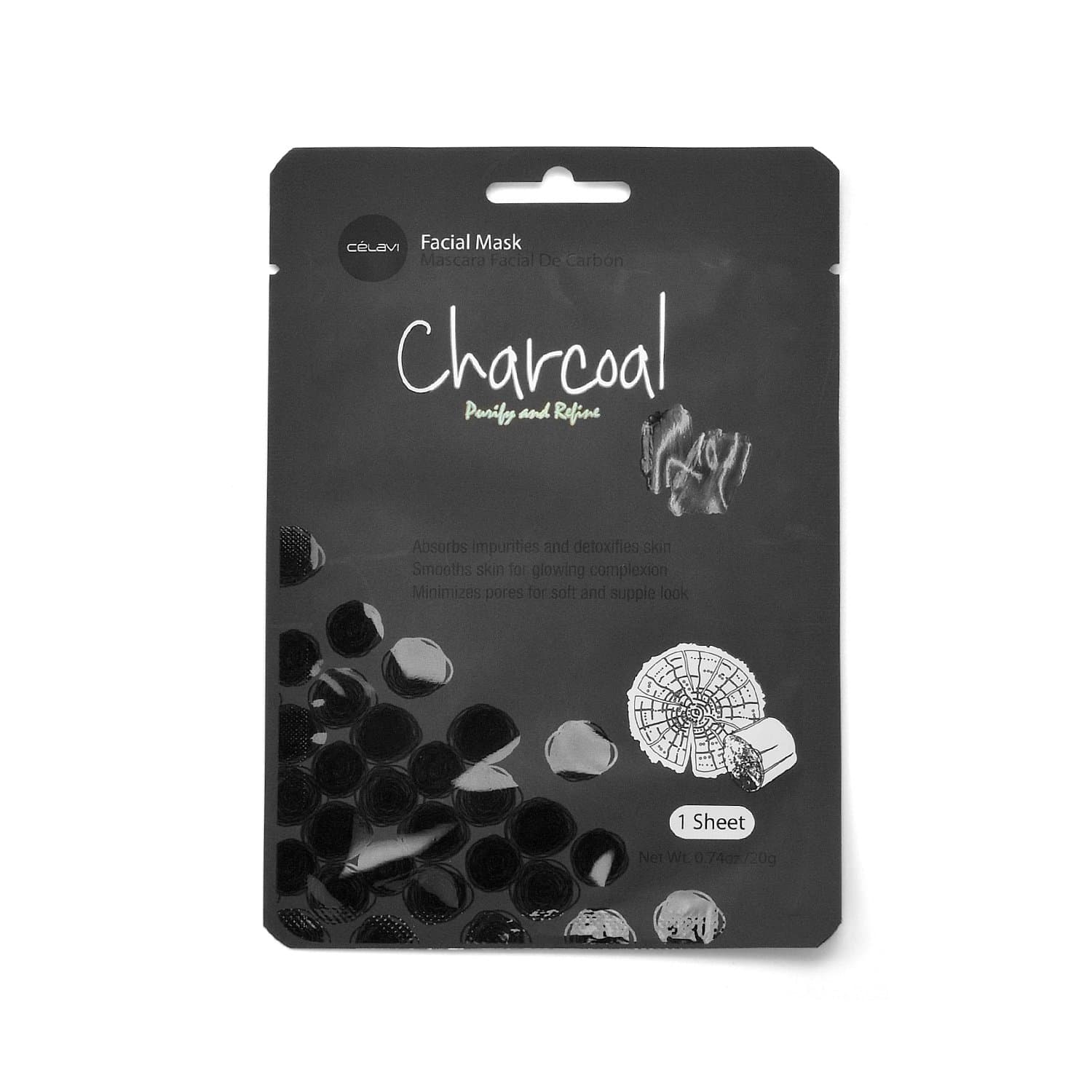 Charcoal Facial Sheet Mask
