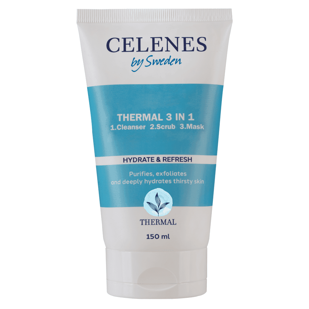 Thermal 3 In 1 1. Cleanser 2. Scrub 3. Mask
