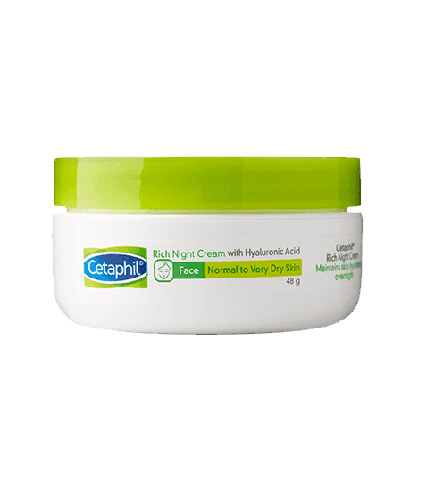 Rich Night Cream with Hyaluronic Acid