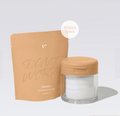 Don't Worry Exfoliating Toner Pads