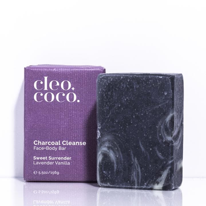 Charcoal Cleanse, Face+Body Bar