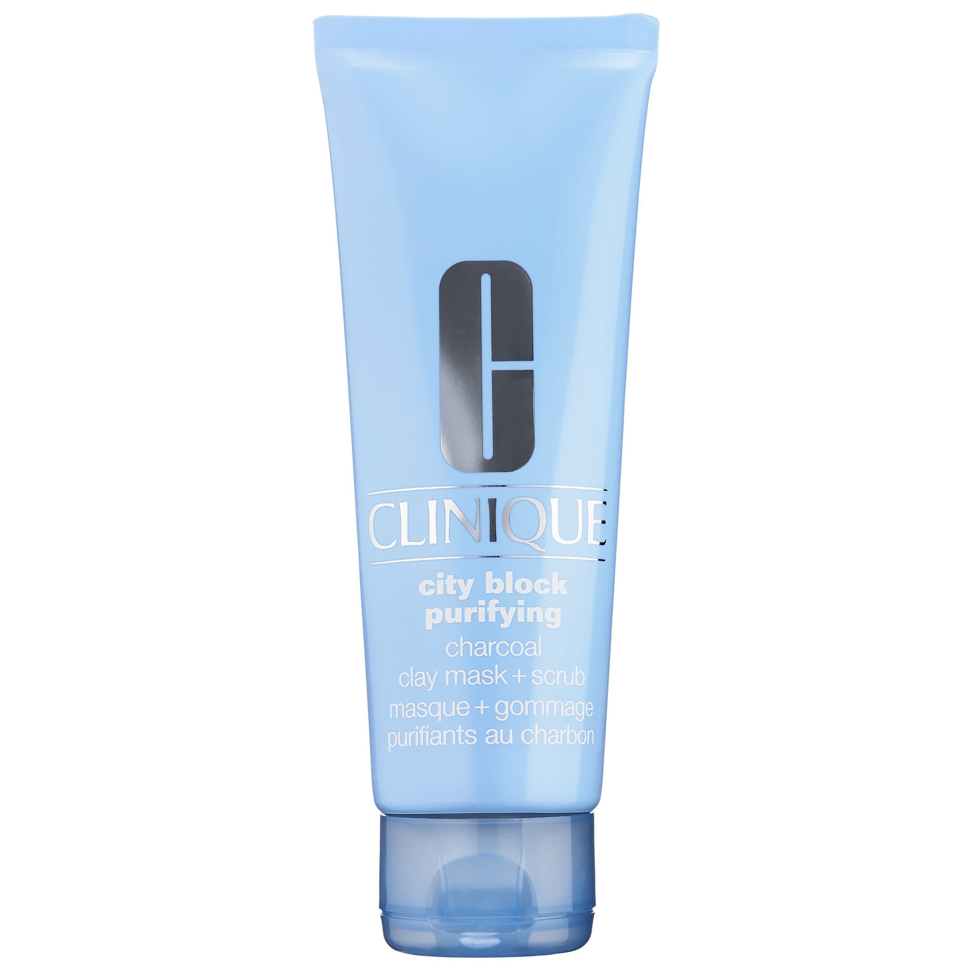 City Block Purifying Charcoal Clay Mask + Scrub