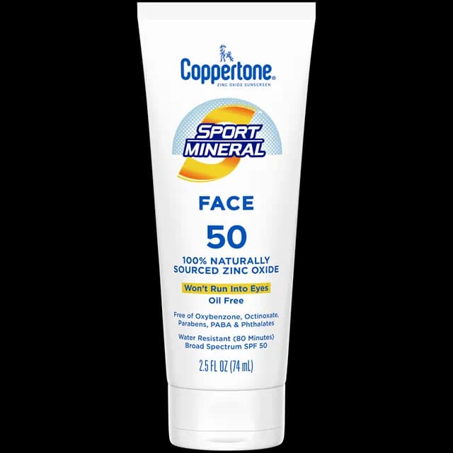 Sport Face Mineral Lotion Sunscreen SPF 50