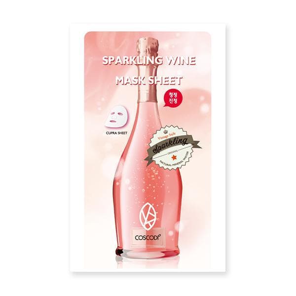 Red Sparkling Wine Mask