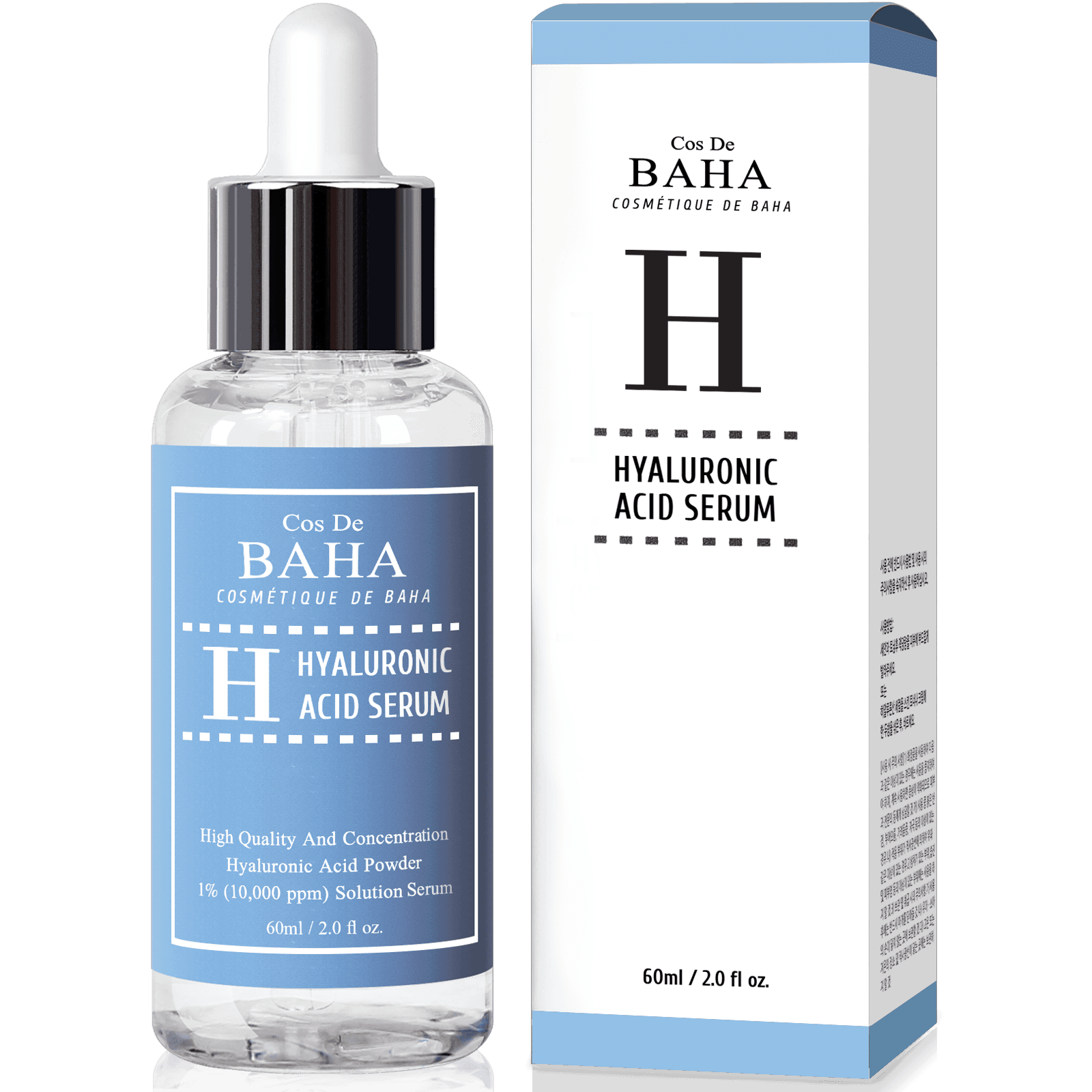 Hyaluronic Acid Serum - 1% Powder Solution (10000ppm)