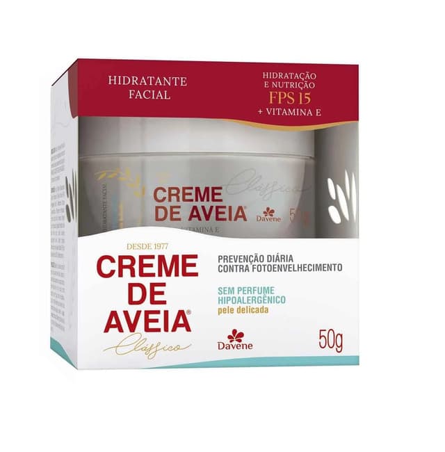 Creme De Aveia Davene Hipoalergenico