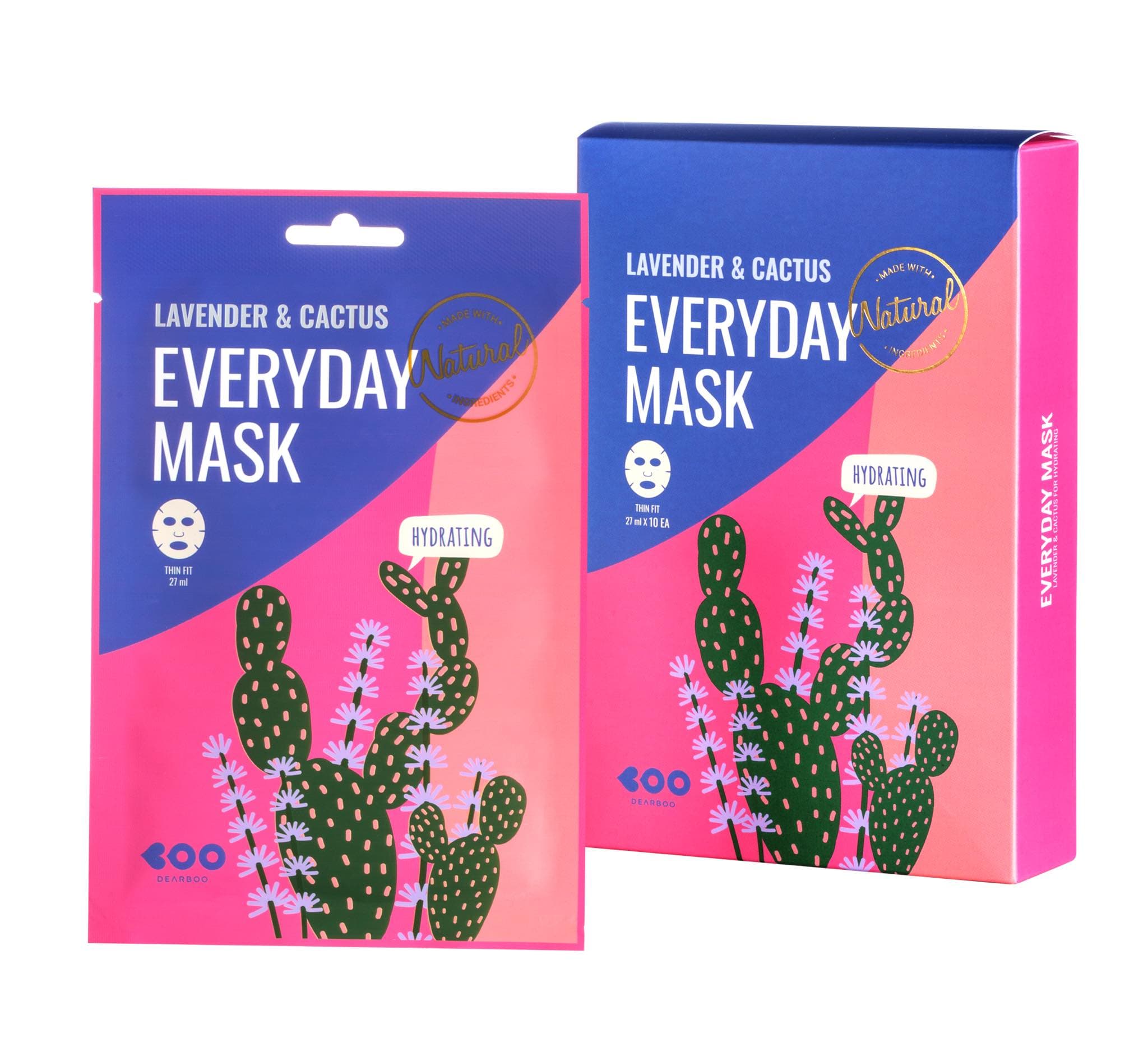 Lavender & Cactus Everyday Mask