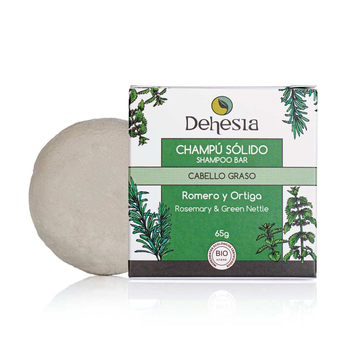 Solid Shampoo - Rosemary & Green Nettle