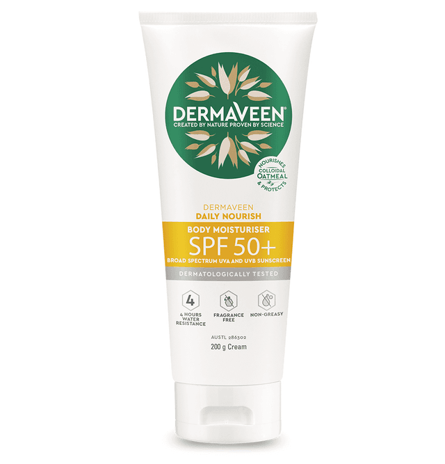 Daily Nourish Body Moisturiser SPF50+