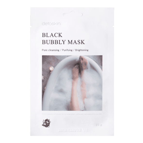 Black Bubbly Mask