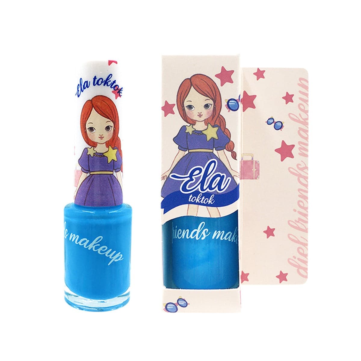 Ela Blue Water Nail Polish