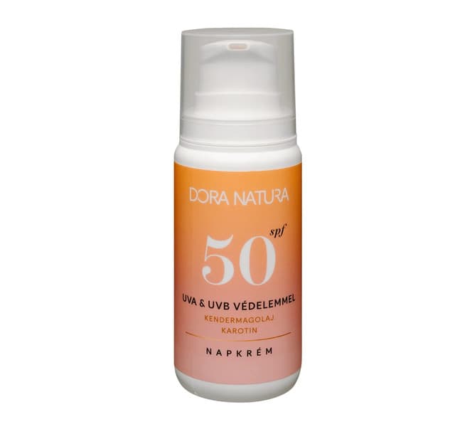 Naptej Karotinnal és Kendermag Olajjal SPF50