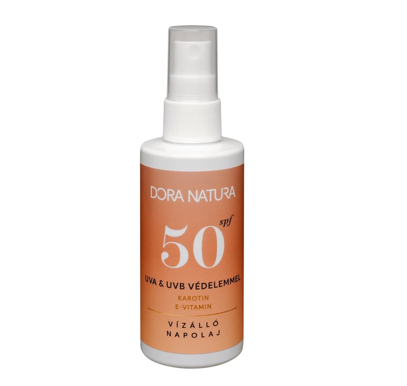 Vízálló Napolaj Karotinnal SPF50