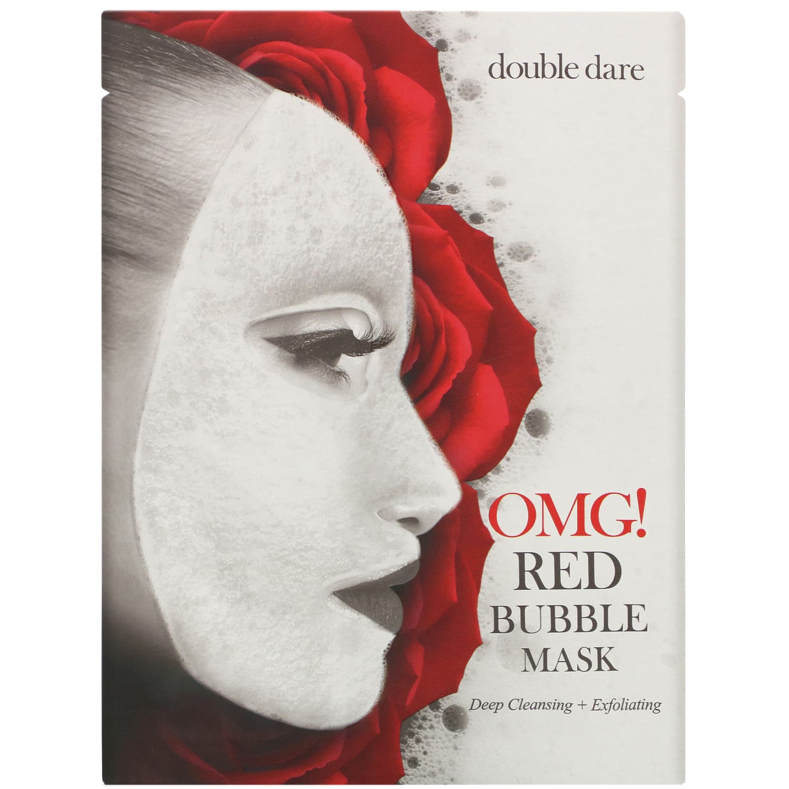 OMG! Red Bubble Mask