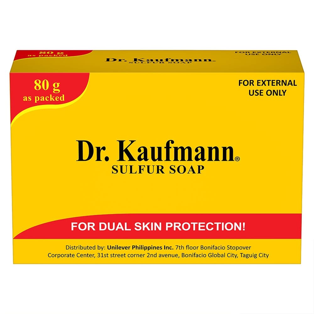 Sulfur Soap for Dual Skin Protection