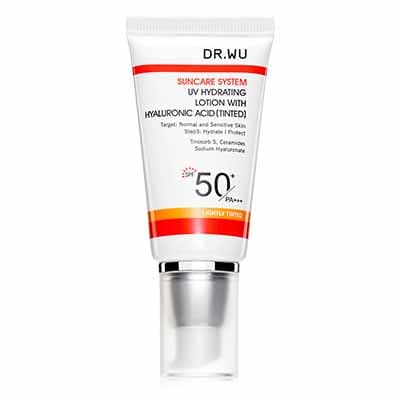 UV Hydrating Lotion With Hyaluronic Acid (Tinted) SPF50+