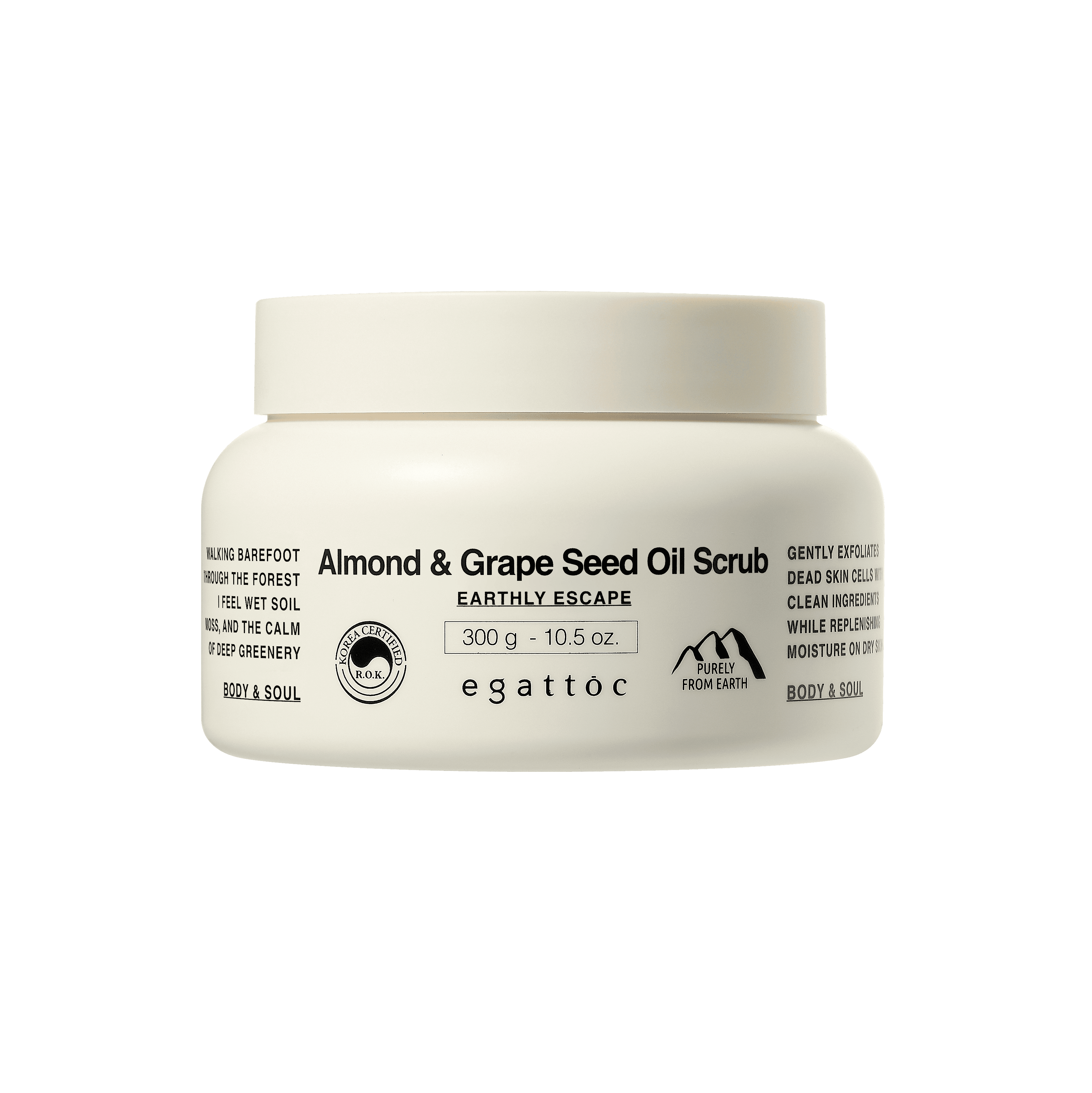 Almond & Grape Sea Oil Scrub - Earthly Escape