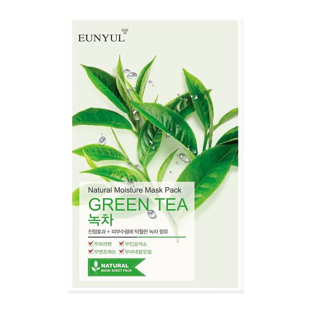 Natural Moisture Mask Pack - Green Tea